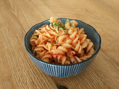 お弁当のおかず☆くるくるマカロニパスタ